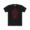 Deus Vult Crusader T-Shirt — Medieval Cross Graphic Tee
