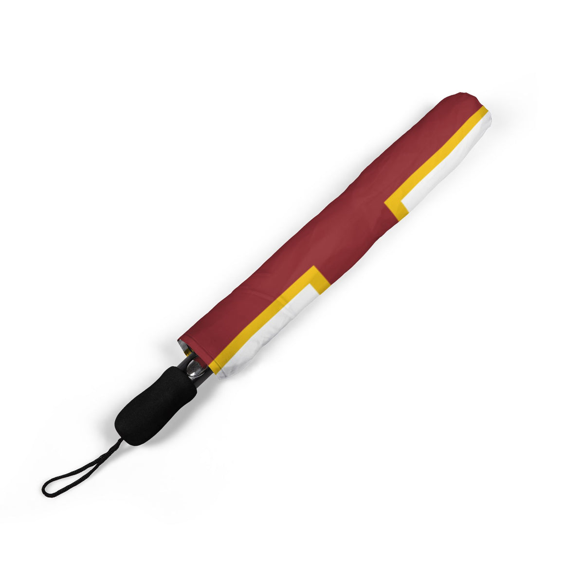 Jerusalem Cross Foldable Umbrella — Semi‑Automatic Travel Umbrella  ♱