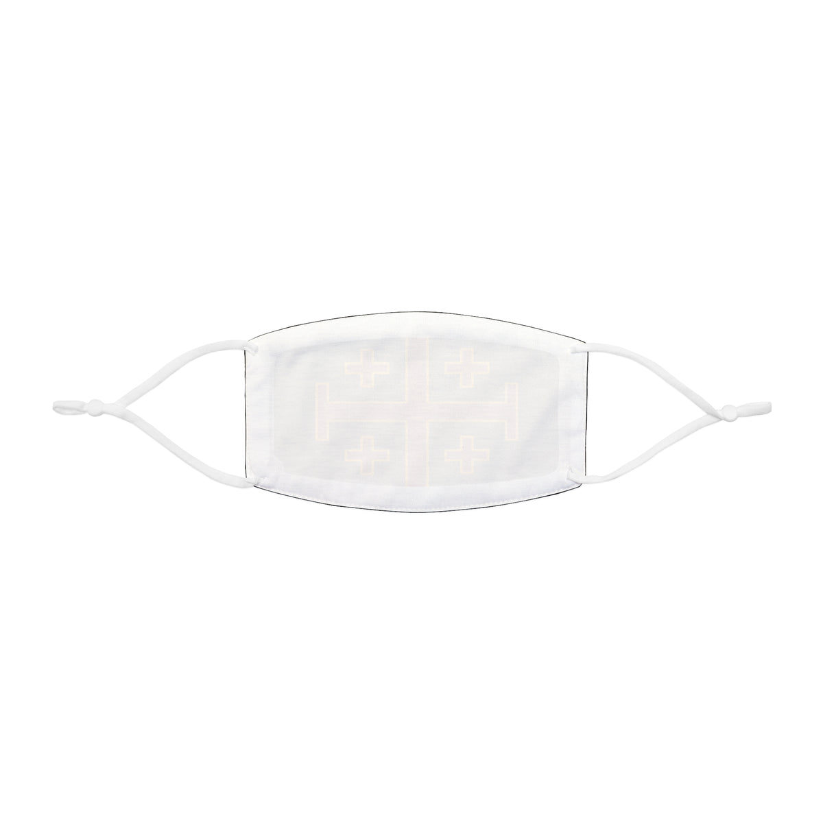 Jerusalem Cross Face Mask ♱ — Polyester Mask