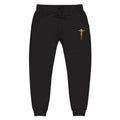 Embroidered Gold Cross ♱ Sweatpants